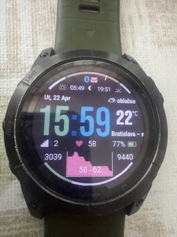 Predám hodinky Garmin Fenix 7x Sapphire Solar