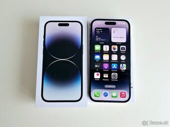 APPLE IPHONE 14 PRO 128GB SPACE BLACK,BATERKA 100%