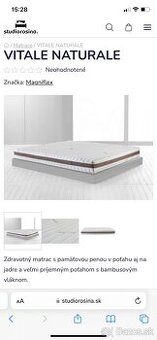 Matrac Magniflex Vitale Naturale