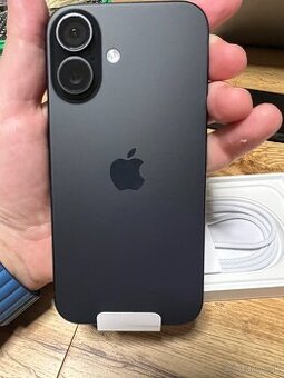 Nový telefón apple iphone 16 256gb black