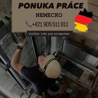 👷HĽADÁME SPOĽAHLIVÝCH MONTÉROV VÝŤAHOV NA PRÁCU V NEMECKU