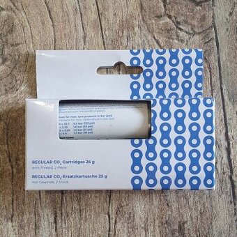 Bluechain Co2 bombičky so závitom - 2x 25g