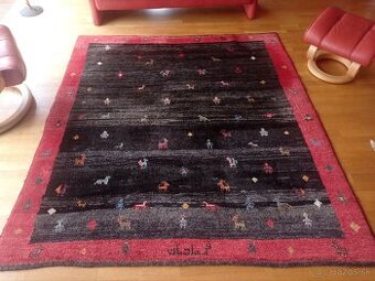 Hebký ručne viazaný koberec Gabbeh 250x250 cm