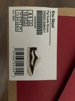 Vans knu skool Pig Suede Brown