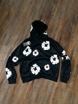 Denim tears mikina denim dears black cierna hoodie