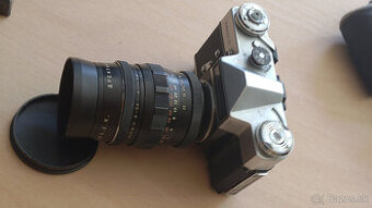 Zenit E + Pentacon 135mm f/2.8