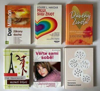 PSYCHOLOGICKÁ A MOTIVAČNÁ LITERATÚRA - 6 ks
