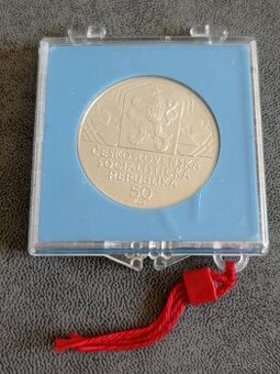 50 Kčs / 1979 - IX. Zjazd KSČ - 30.výročie PROOF