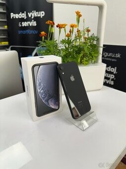 Apple iPhone XR 64GB Black-Batéria 100%