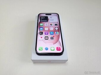 APPLE IPHONE 15 128GB BLACK,ZDRAVIE BATERKY 100%