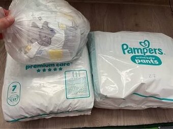 Pampers premium care 7 jednorazové plienky