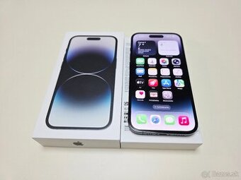 APPLE IPHONE 14 PRO 128GB BLACK TOP STAV,BATERKA 100%