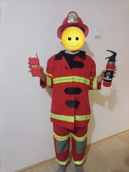 Karnevalova maska hasič