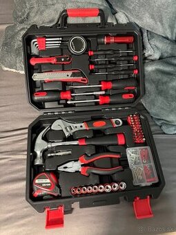 Nová sada náradia v kufríku – komplet vybavenie