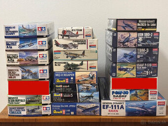 Plastikové modely lietadiel 1:48