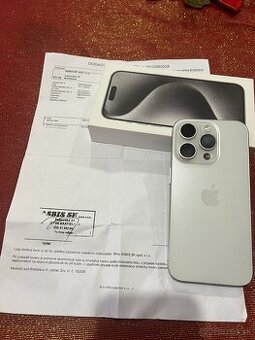 iPhone 15Pro 128GB White Titanium
