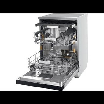 WHIRLPOOL W7FHS51X voľne stojaca umývačka riadu 60 cm