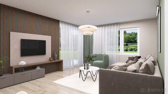 Na predaj 4izbový bungalov v obci Láb, okr. Malacky, 4 parko