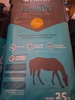 Kone granulovane krmivo premium HOBBY