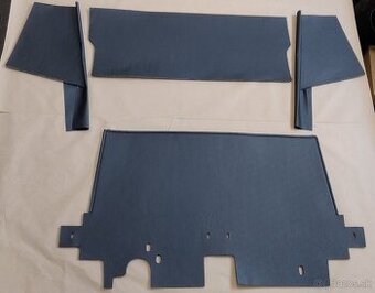 Škoda 110R - čalúnenie priestoru za sedadlami