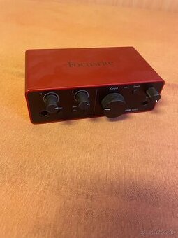Focusrite Scarlett Solo 4th Gen USB zvuková karta