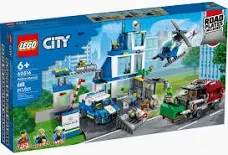 Lego City 60316-policajná stanica