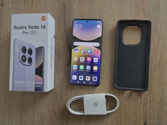 Xiaomi Redmi Note 14 Pro 5G, 8GB/256GB,cierny,top, zaruka