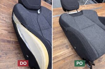 Autočalúnictvo,Prečalúnenie interiéru automobilov