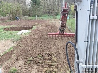 Minibager úprava a čistenie pozemkov