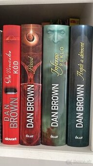 Dan Brown 4 knihy set TOP stav