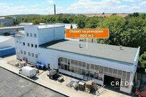 CREDA | prenájom výrobná hala s administratívou, Nitra, Horn - 1
