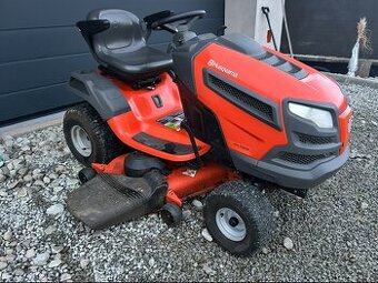 Traktorová kosačka + Pluh Husqvarna 24ps 3x nôž YTA24v48