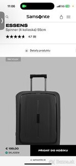 Predám kufor SAMSONITE