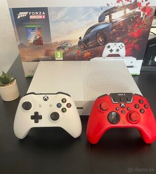 Xbox One S 1TB so všetkým príslušenstvom