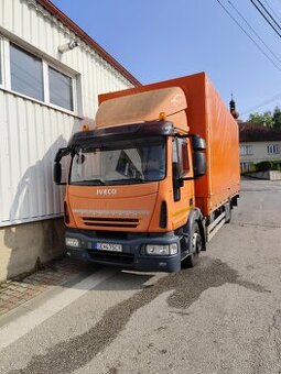 Iveco Eurocargo 120E25 valnik s plachtou, hydraulicke celo