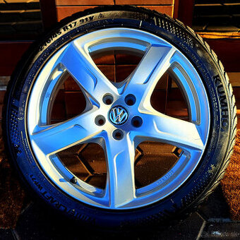alu R17 5x100 zimné pneu, VW Polo /+ Škoda Fábia, Ibiza, A3