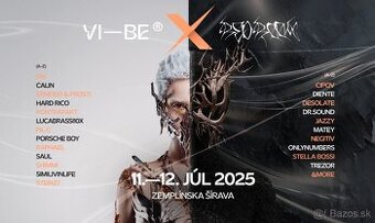 2x Listky na VIBE festival