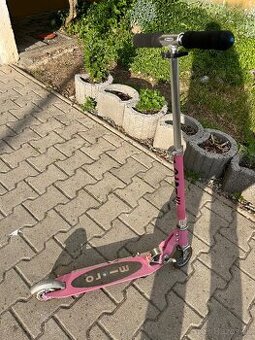 Kolobežku Micro pink