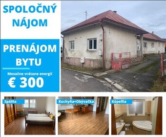 3 izbový dom Vavrečka do spolu nájmu - 1