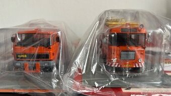 ŠKODA 706 RT PLOŠINA + LIAZ 110.850 SA8 1/43 DeaGostini
