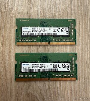 2x Samsung 8GB DDR4-3200 MHz SO-DIMM