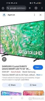 Samsung 55" 4K LED UHD Smart TV