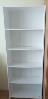 Knižnica GISLINGE 5 políc biela