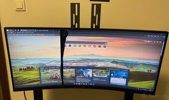 Rozbitý monitor 34" AOC CU34G2XP/BK 3440x1440 180hz