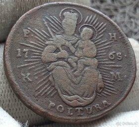 Medené mince RU.č 2. - 1