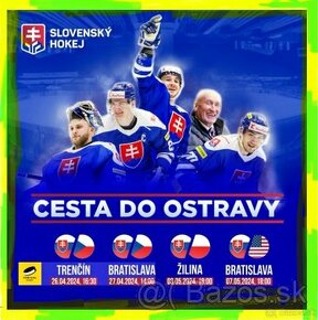4 lístky na státie na zápas Slovensko Poľsko 3.5.2024