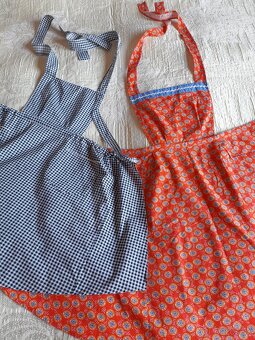 Retro zástere, blúzky veľ.Xl 46-48