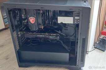 Predám staršiu PC zostavu + 144Hz monitor Asus Tuf