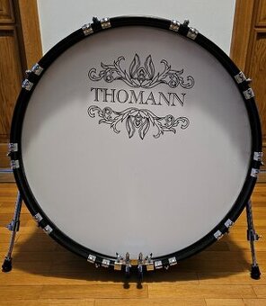 Thomann BD2414BL Marching Bass Drum 24" x 14"