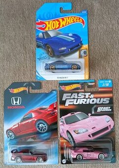 Hot Wheels - Civic, Acura, S2000, Supra, RX-7, NSX, Skyline